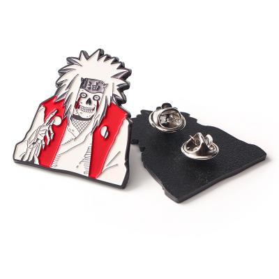 China Europe OEM factory price cheap custom metal enamel cartoon logo soft lapel pin for sale