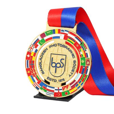 China Custom High Quality Europe Factory Sports Medals 3d Metal Rugby Medals Various With Logo for sale