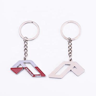 China Promotional Cheap Custom Soft Enamel Metal Sublimation Cutout Logo Factory OEM Gifts Key Chain for sale