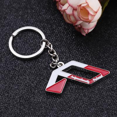 China Custom Metal Factory Price Poland Country Flag Soft Enamel Key Chain Key Chain for sale