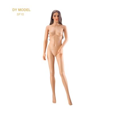 China Gold Shatterproof Cheap Female Adjustable Mannequin Full Body Prices for sale