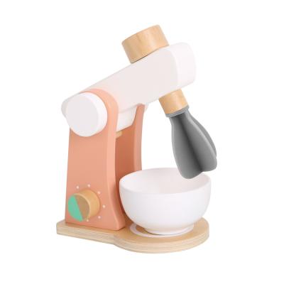 China 2021 New Games Colorful/Safe/Environmental Creative Blender Wooden Toy For Kid Kitchen Toys Happy Cooking for sale