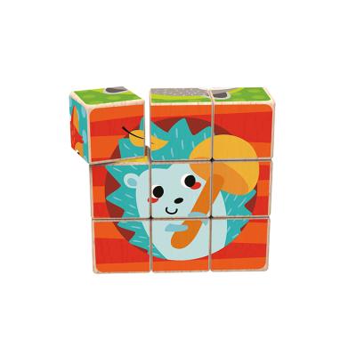 China New Design Colorful/Safe/Environmental Animal Block Puzzle Block Educational Toys for sale