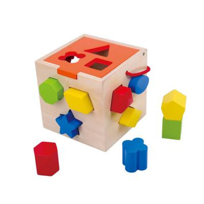 China Best Nature Colorful/Safe/Environmental Education Wooden Toys For Kids Wooden Shape Sorter for sale