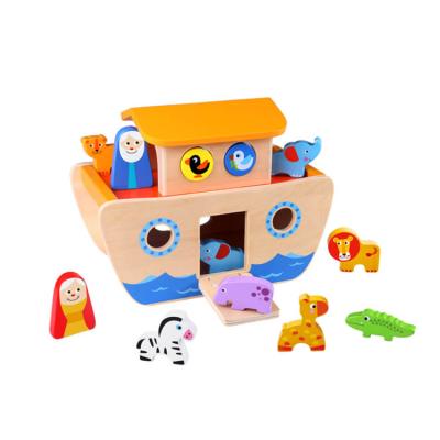 China TOOKY Toy Noah's Ark Wooden Design China Colorful/Safe/Environmental New Other Educational Toys 2 to 4 Years Old, 5 to 7 Years Old 6.3/5.8KGS ASTM, EN71 Plywood, MDF for sale