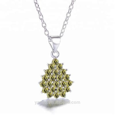 China Best Selling Custom 925 Sterling Silver Necklaces Sterling Silver Jewelry Necklace For Girl for sale