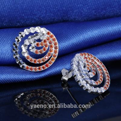 China New 925 sterling silver stud earrings CLASSIC Korean jewelry silver earrings for sale