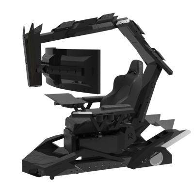 China (Size)Adjustable LED Computer Esports Gaming Racing Cockpit Gaming Chair For Three Monitor PC Cockpit Gamer Cockpit Gaming Chair for sale