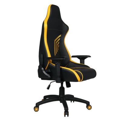 China Adjustable (Height) Create Your Gamer Chair Racing Nordic Computer Chair Ergonomic Swivel Yellow&Black Mesh Gaming Chair for sale