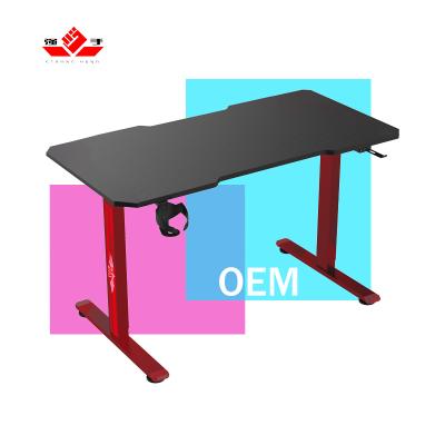 China Adjustable (height) radio function height adjustable desk maker padding custom e-sports lifting desk for sale