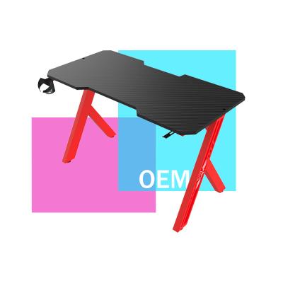 China Other red gamer study table office personal computer desks and chair office gaming led gaming table for sale