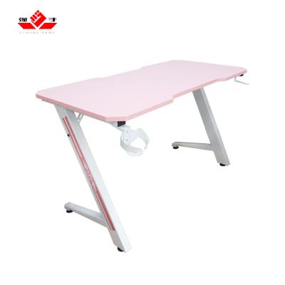 China Interesting Esports Gaming Desks Gamer Gaming Desk Single Extendable Custom Studio Desk for sale