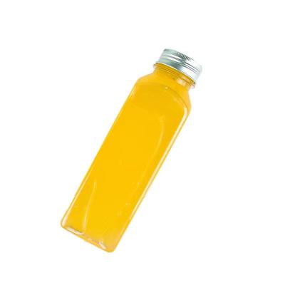 China Wholesale Custom Empty Clear Drinking Beverage Juice Water Pet Plastic Beverage Bottles 350ml 500ml for sale