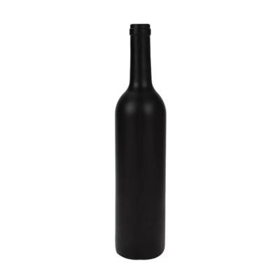 China Wholesale Colorful Round 750ml High Quality Empty Beverage Factory Liquor Bottle Glass Wine Bottle for sale