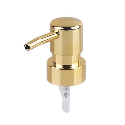 China Good Quality 28-400 Non Spill Plastic Shampoo Lotion Pump Golden Hand Wash Liquid Soap Dispenser Pump for sale