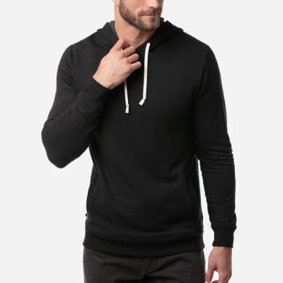 China Cheapest Wholesale Gym Hoodies Men's Bulk Black 3D Print Anti-wrinkle Plain Pullover Oversized Hoodie for sale