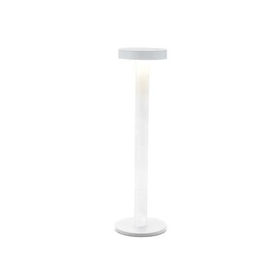 China European Luxury Wireless Rechargeable Portable Hotel Restaurant Lamp Touch Control Led Modern Desk Light for sale