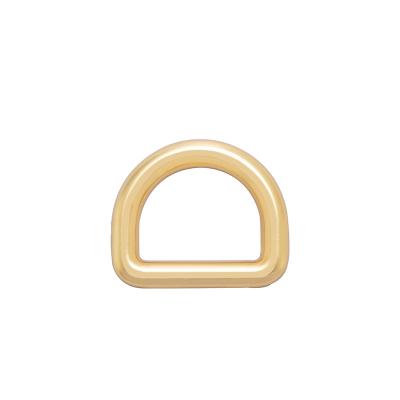 China Garment Manufacturer Direct Selling High Quality D-shape Zinc Alloy Ring For Shoes for sale