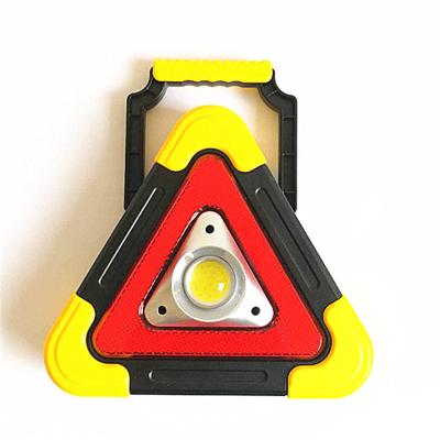 China Solar Rechargeable Camping / Car Repair Triangle Shade COB Led Work Light for sale