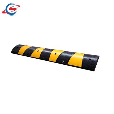 China RSH-183 Road Length 30cm Width 183cm 6 Foot Rubber Speed ​​Bump for sale