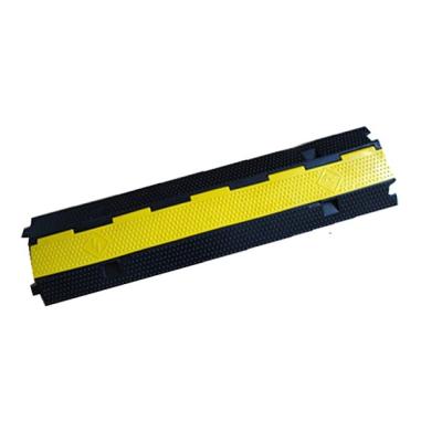 China Rubber cover 2 channels rubber body+PVC driveway curb ramp for sale