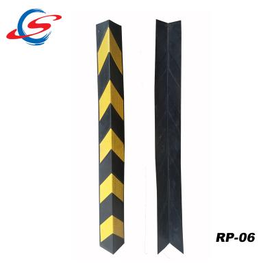 China High Visibility Bullnose Parking Protective Rubber Bumper Corner Guard for sale