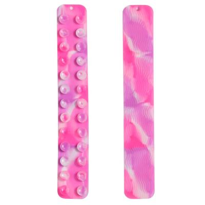 China Amazon Eco-friendly Material Hot Selling Silicone Material Popular Soft Release Pressure Toys Soft Silicone Decompression Pull It Sucker Toy for sale