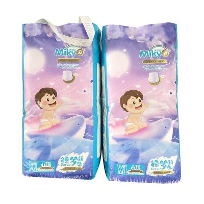 China Highly Absorbent Wholesale Disposable Baby Pants Supplier Printed Baby Pull Up Diapers for sale