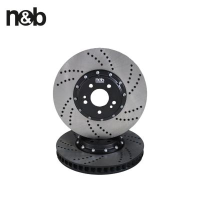 China Cast Iron B&W OE Replacement 2-Piece Brake Rotors For Mercedes Benz W205 C43 X253 CGL 43 AMG Brake Discs 0004212312 360X36MM for sale