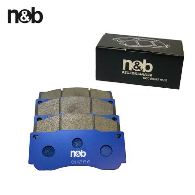 China b&w sport NAO Brake Pads for 6 pot calibers RCP066 endless brake pads other for sale