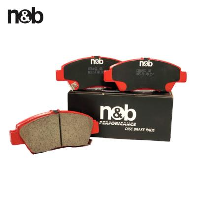 China NAO Ceramic B&W Sport NAO Ceramic Plus Brake Pads For Honda Brake Pads for sale