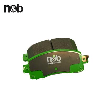 China NAO Ceramic B&W Racing Ceramic Brake Pads For Korean Model Car Brake Pads for sale