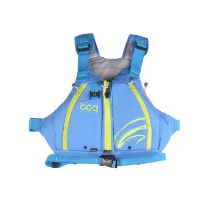 China Professional High Quality Unisex Professional Kayak PVC Life Jackets PFDs Floatation Vest For Sea Watersports for sale