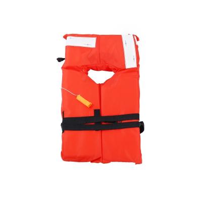 China Marine Life Saving Cheap Marine Tape Reflective Life Jackets With Whistle for sale