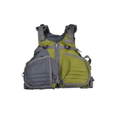 China Polyester Oxford Outdoor Activity Bass Fishing Floatation Life Jacket Vest Backpack For Rescue for sale