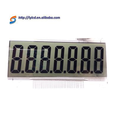 China Custom 7 segment LCD display for digit display customization for sale