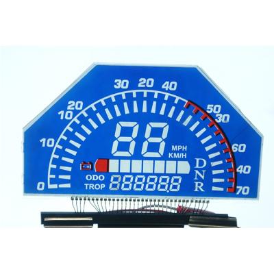 China Custom car gear instrument display round shape lcd screen for car gear display machine for sale