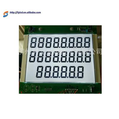 China Transmissive TN LCD Display 886 TN LCD Modules For Fuel Dispenser / Gas Station Gasoline Pump Customized for sale