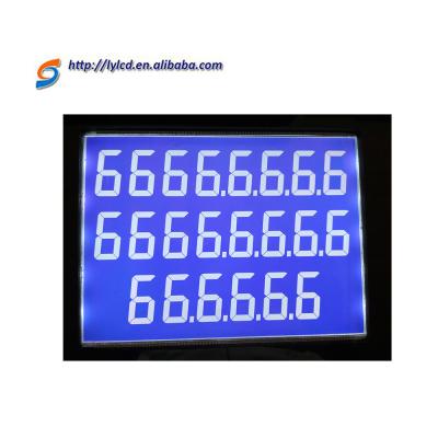 China Custom TN STN VA Segment LCD Display For Fuel Dispenser Customized for sale