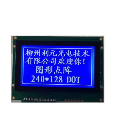 China graphnic monochrome dot matrix lcd display 240x128 customize dimension for sale