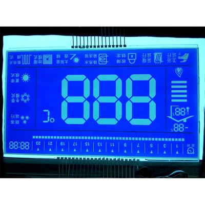 China STN Negative 7 Segment LCD Display Panel For Home Appliance Control Board Customized for sale