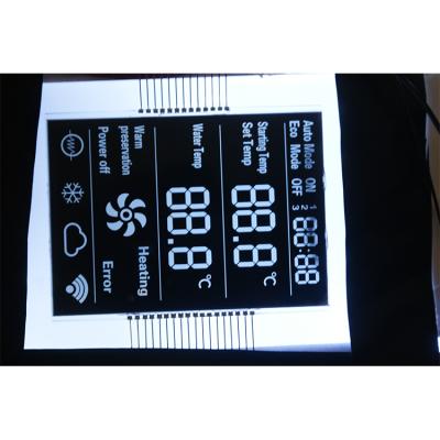 China Monochrome LCD Panel VA Glass Screen With Touch Control For Air Conditioning Equipment LY60174 for sale