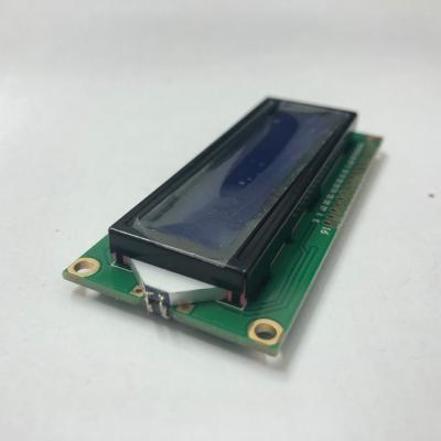 China Factory Supply Industrial Application Standard Character 1602 Blue LCD Module for sale