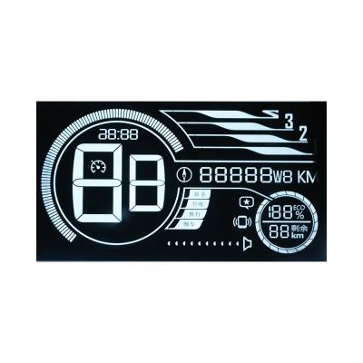 China Automotive Instrument Motorcycle LCD Display For Digital Speedometer for sale