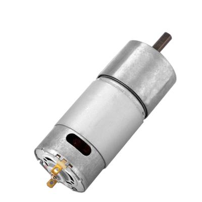 China Other 37mm Encoder 12ppr 555 DC Motor High Torque DC Gear Motor for sale