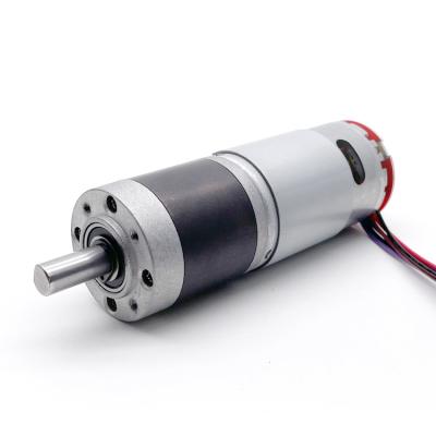 China 36mm dc 12v planetary gear drip proof motor with encoder for sale