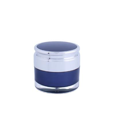 China Non Spill New Stock Hot Sale 5g 10g 15g 30g 50g Style Face Cream Acrylic Cosmetic Jar With Skin Care Cream for sale