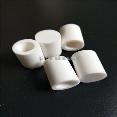 China Eco-friendly PE Sintered Plastic Porous PTFE Polyethylene Pipe 0.5 Micron Sintered Washable Water Filter for sale