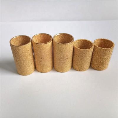 China Machinery Repair Shops Bronze Metal Powder Sintered Filter for sale