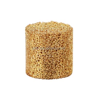 China Thermal resistance Tiantai factory supply porous sintered bronze copper powder filter for sale